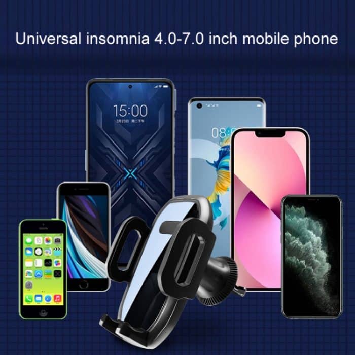 Haken-Typ-Auto-Handy-Navigations-Stützrahmen, Hook Mirror Black – Bild 4