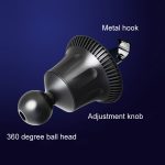 Haken-Typ-Auto-Handy-Navigations-Stützrahmen, Hook Mirror Black – Bild 5