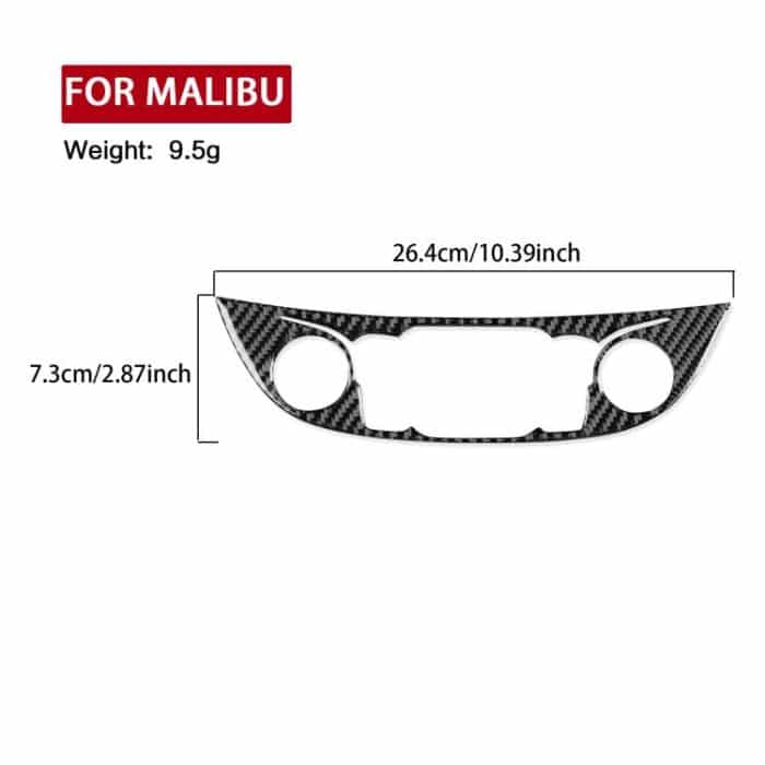 Für Chevrolet Malibu 2016-2024 B Modell Linkslenker Zentrale Steuerung Taste Panel Aufkleber – Bild 3