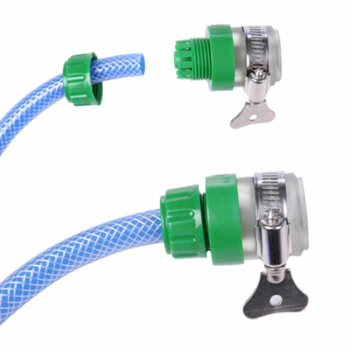 4 Stück Weichplastik-Wasserrohr-Universalgelenk mit Fallschutz, zufällige Farblieferung – Bild 6