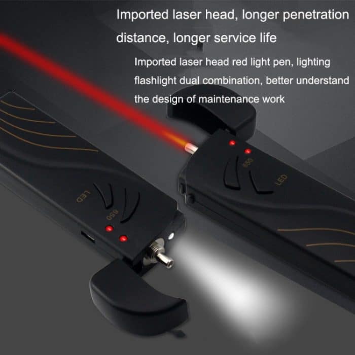 TL-B3-L15 10KM-15KM Mini-wiederaufladbarer faseroptischer Rotlichtquellen-Teststift Clamshell-Lichtstift – Bild 4