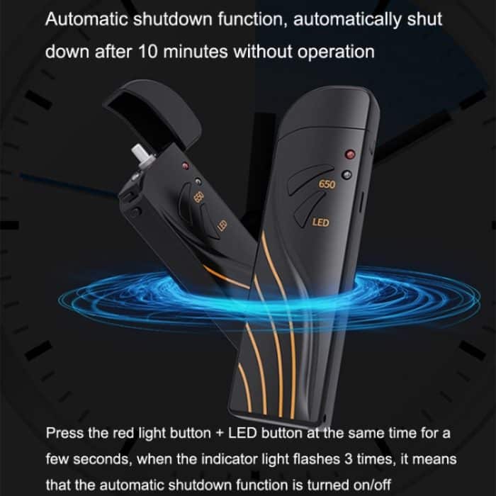 TL-B3-L15 10KM-15KM Mini-wiederaufladbarer faseroptischer Rotlichtquellen-Teststift Clamshell-Lichtstift – Bild 10