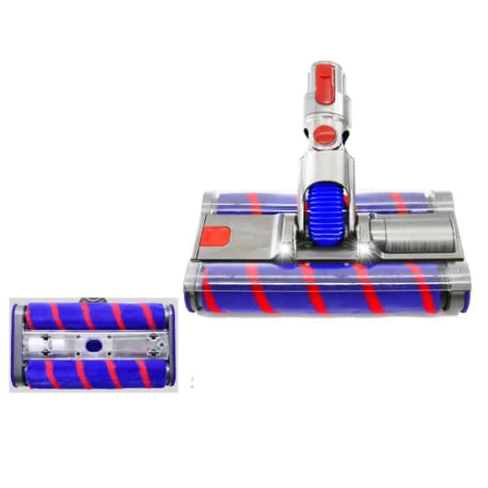 TBD06036415.jpg Für Dyson V7 V8 V10 V11 Doppelwalzen-Bodenbürstenkopf aus weichem Samt mit LED-Beleuchtung – Bild 1