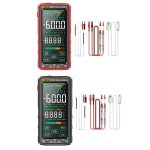 ANENG 683 Smart-Touchscreen-Multimeter mit automatischem Bereich und wiederaufladbarem Multimeter, 683 Red, 683 Black – Bild 2