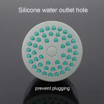 AL-63620 Abnehmbare Badezimmer-Duschkopf-Kopfbrause aus Kunststoff für Badezimmer auf dem Dach – Bild 5