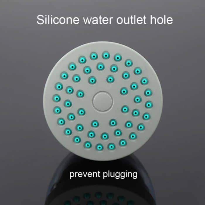 AL-63620 Abnehmbare Badezimmer-Duschkopf-Kopfbrause aus Kunststoff für Badezimmer auf dem Dach – Bild 5