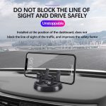 R-2017 Auto-Handyhalterung, um 360 Grad drehbar, Schwanenständer, Without Number Plates, With Number Plate – Bild 3