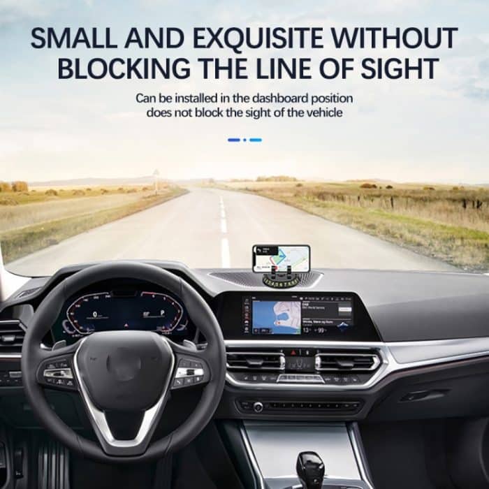 R-2017 Auto-Handyhalterung, um 360 Grad drehbar, Schwanenständer, Without Number Plates, With Number Plate – Bild 4