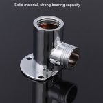 Mit Brausestange oben, Duschrohr, Edelstahl-Duschauslassrohr-Winkelstück, 20cm, 29.5cm, 39cm, 49.5cm – Bild 4