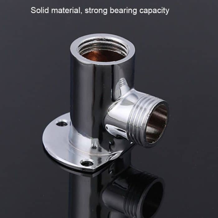 Mit Brausestange oben, Duschrohr, Edelstahl-Duschauslassrohr-Winkelstück, 20cm, 29.5cm, 39cm, 49.5cm – Bild 4