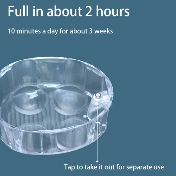 K111 Heiße Kompresse Rotlicht Kopfmassagegerät Elektrisches Kneten Vibration Wasserdichtes Kopfinstrument, K111 White – Bild 12