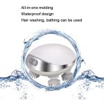 K111 Heiße Kompresse Rotlicht Kopfmassagegerät Elektrisches Kneten Vibration Wasserdichtes Kopfinstrument, K111 White – Bild 4