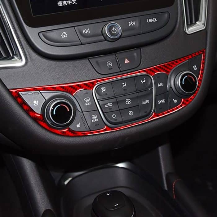 Für Chevrolet Malibu 2016-2024 Modell A Linkslenker Zentrale Steuerung Taste Panel Aufkleber – Bild 6