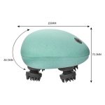 Mini-elektrische Kopfmassage, Mini Blue, Mini Silver, Mini White – Bild 2