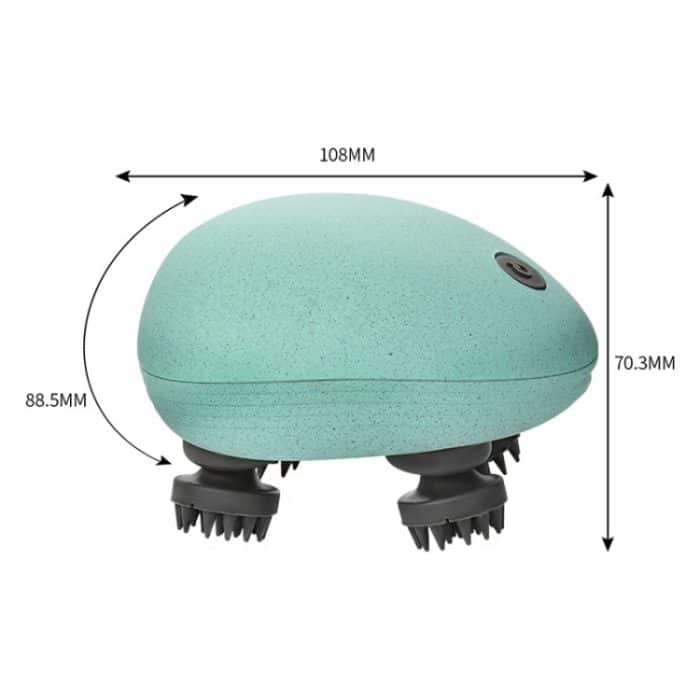 Mini-elektrische Kopfmassage, Mini Blue, Mini Silver, Mini White – Bild 2