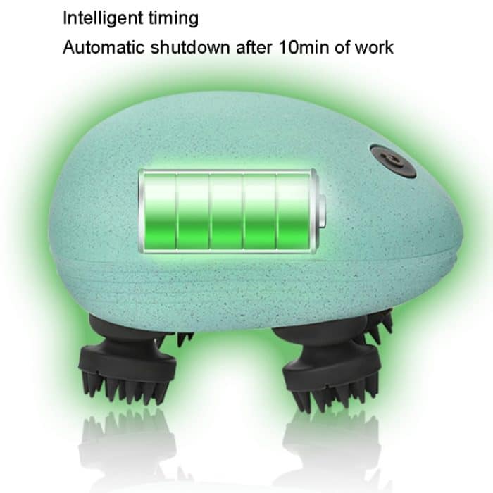 Mini-elektrische Kopfmassage, Mini Blue, Mini Silver, Mini White – Bild 5