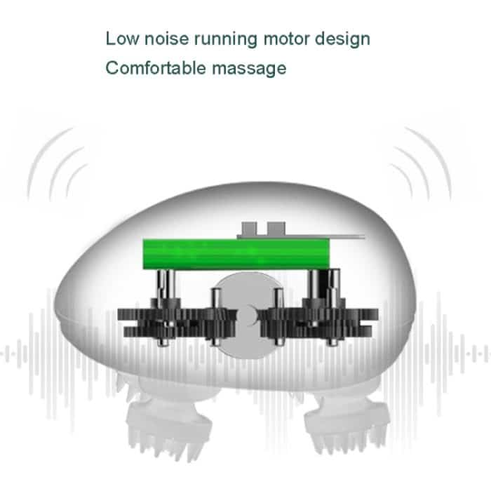Mini-elektrische Kopfmassage, Mini Blue, Mini Silver, Mini White – Bild 6