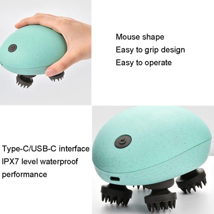 Mini-elektrische Kopfmassage, Mini Blue, Mini Silver, Mini White – Bild 7