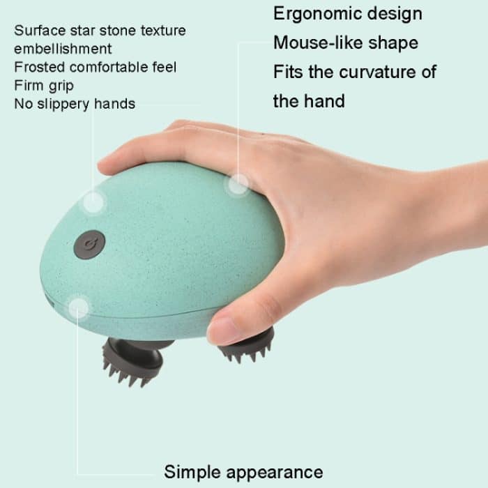 Mini-elektrische Kopfmassage, Mini Blue, Mini Silver, Mini White – Bild 9