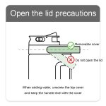 3,5 l Kühlschrank-Kaltkessel mit Wasserhahn, Haushalts-Kaltbrühtopf mit großer Kapazität – Bild 12