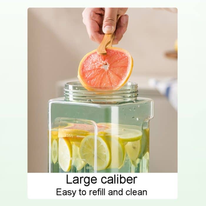 3,5 l Kühlschrank-Kaltkessel mit Wasserhahn, Haushalts-Kaltbrühtopf mit großer Kapazität – Bild 5