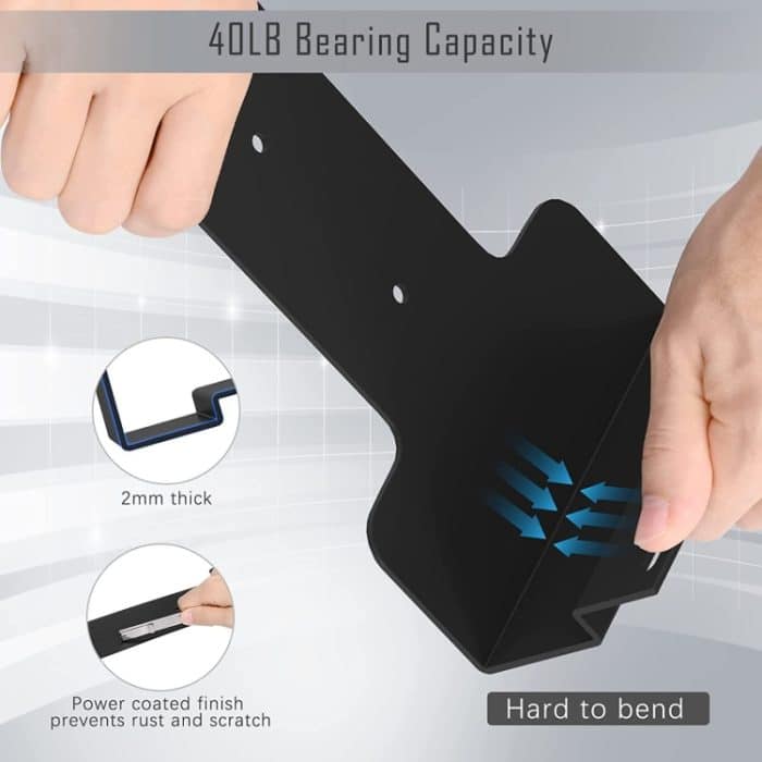 Für PS5-Spielekonsole, universeller Wandaufhängungsrahmen, With Headset Handle Bracket, Excluding Headset Handle Bracket – Bild 3