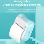 A31 Bluetooth Handheld tragbarer selbstklebender Thermodrucker, Pink, Blue, Pink+5 Rolls Printer Paper, Blue+5 Rolls Printer Paper, Pink+3 Rolls Colored Paper, Blue+3 Rolls Colored Paper – Bild 12