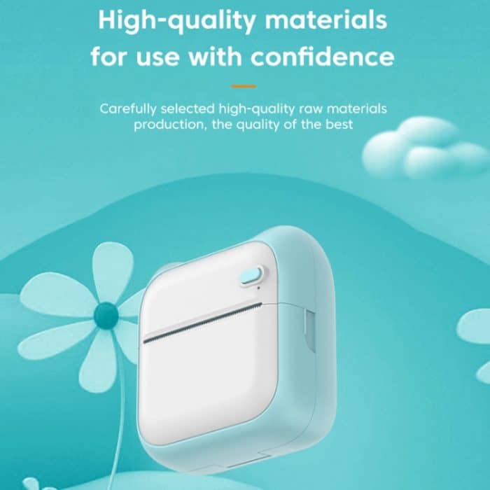 A31 Bluetooth Handheld tragbarer selbstklebender Thermodrucker, Pink, Blue, Pink+5 Rolls Printer Paper, Blue+5 Rolls Printer Paper, Pink+3 Rolls Colored Paper, Blue+3 Rolls Colored Paper – Bild 7