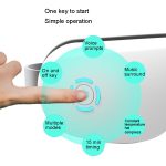 A216 Intelligentes drahtloses Augenmassageinstrument, pneumatisches Vibrations-Heißkompressen-Augenpflegeinstrument, A216 Vibration Hot Compress – Bild 5