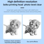 C23 Seven Colors Atmosphere Breathing Light Kabelloser Thermodrucker, C23 White+5 Rolls Thermal Paper, C23 White+3 Rolls Color Paper, C23 Blue Standard, C23 Blue+5 Rolls Thermal Paper, C23 Blue+3 Rolls Color Paper – Bild 11