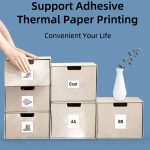 C23 Seven Colors Atmosphere Breathing Light Kabelloser Thermodrucker, C23 White+5 Rolls Thermal Paper, C23 White+3 Rolls Color Paper, C23 Blue Standard, C23 Blue+5 Rolls Thermal Paper, C23 Blue+3 Rolls Color Paper – Bild 13