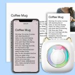 C23 Seven Colors Atmosphere Breathing Light Kabelloser Thermodrucker, C23 White+5 Rolls Thermal Paper, C23 White+3 Rolls Color Paper, C23 Blue Standard, C23 Blue+5 Rolls Thermal Paper, C23 Blue+3 Rolls Color Paper – Bild 8