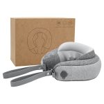 Tragbares Nackenmassagegerät, aufblasbares Heißkompressen-Airbag-U-Kissen, uNeck Air 3 Generations – Bild 4