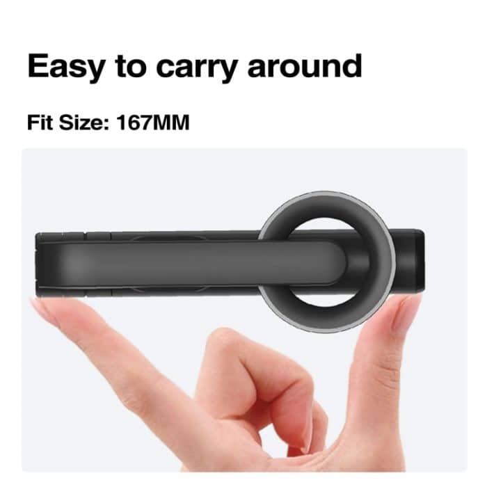 Magnetischer Selfie-Stick, Stativ-Handstabilisatorstange mit Fernbedienung, WS-22005 White, WS-22005 Black – Bild 8