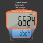 DT2234C+ Handheld tragbarer Motor-Getriebe-Drehzahlmesser Laser-Drehzahlmesser – Bild 7