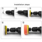 3-Zoll-Polier-Wachspad-Schwamm-Polierset, 22 In 1, 25 In 1, 24 In 1, 24 In 1 With 4 Screws – Bild 5