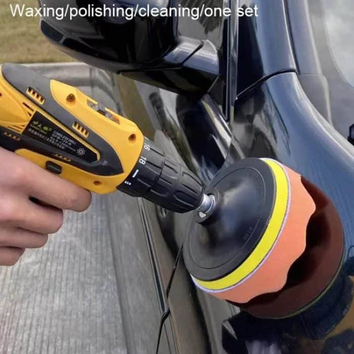 3-Zoll-Polier-Wachspad-Schwamm-Polierset, 22 In 1, 25 In 1, 24 In 1, 24 In 1 With 4 Screws – Bild 6