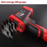 Farbbildschirm-Infrarot-Thermometer, industrielles elektronisches Thermometer, TASI TA603A -32-1080 degrees Celsius, TASI TA603B -32-1380 degrees Celsius, TASI TA603C -32-1680 degrees Celsius, TASI TA603D -32-1880 degrees Celsius... – Bild 7