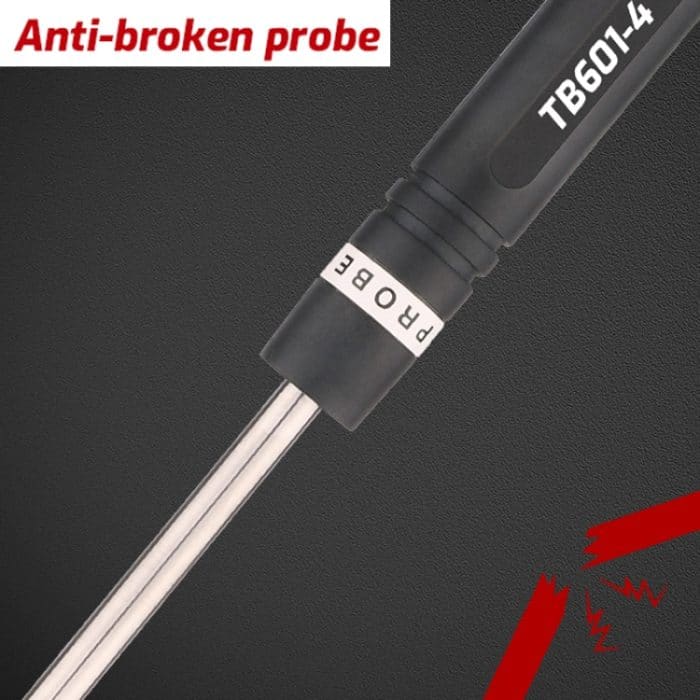 K-Typ-Sondenverwendung mit Thermometer, TASI TB601-1 Liquid Probe, TASI TB601-2 Surface Probe, TASI TB601-3 Surface Thermocouple, TASI TB601-4 Elbow Surface Thermocouple, TASI TB601-5 Pointed Needle Liquid Probe – Bild 2