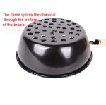 Holzverbrennungsgerät für den Außenbereich, tragbarer Herd, Holzkohlebrenner, Topf – Bild 4
