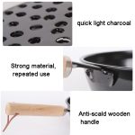 Holzverbrennungsgerät für den Außenbereich, tragbarer Herd, Holzkohlebrenner, Topf – Bild 6