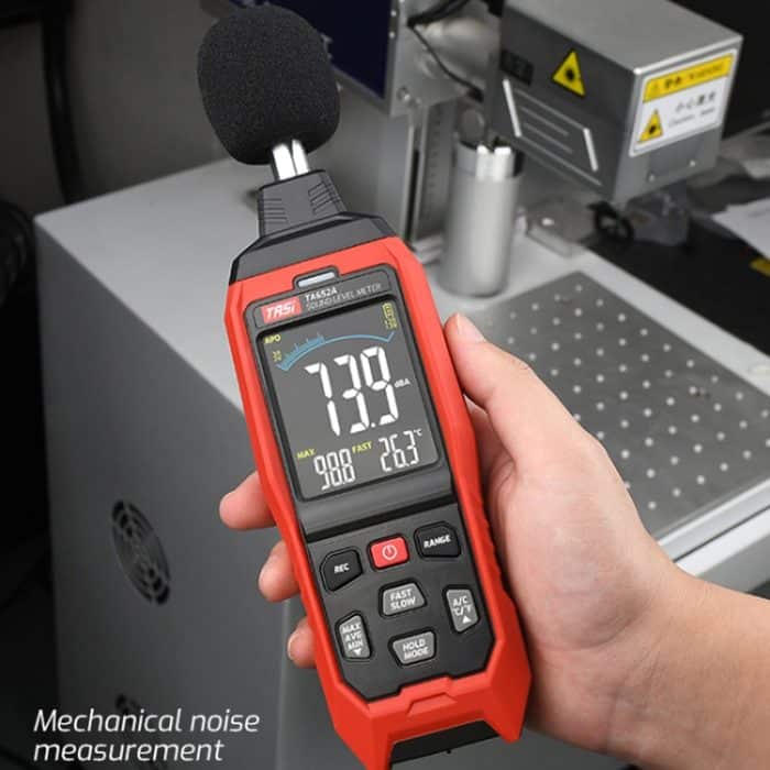Heim-Geräuschtester zur Erkennung von Lautstärken, Z-gewichtetes Dezibel-Gerät, TA652A, TA652B – Bild 11