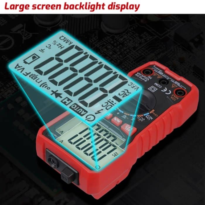 TASI TA801A Digitalmultimeter Vollautomatisches multifunktionales digitales Strommessgerät, TA801A – Bild 6