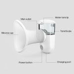 Wiederaufladbarer Augensprüher, Mini-Gesichtsdampfer, Luftbefeuchter mit feinem Nebel, 8007 White, 8007 Green – Bild 3