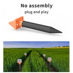 SJZ057 Outdoor IP66 Wasserdichter Solar-Ultraschall-Rattenvertreiber Obstgarten Ultraschall-Tiervertreiber, SJZ057 (Orange) – Bild 8