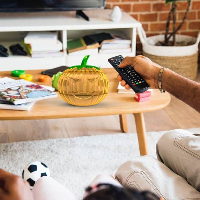 SJZ060 2 Stück/Set Kürbisförmige Fruchtfliegenfallen Fruchtfliegenfalle Bienenfalle, (Yellow), (Orange) – Bild 9