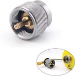 Tragbarer Campingkocher-Propantank-Adapter, amerikanischer Standard-Gasbrenner-Umrüstkopf – Bild 2