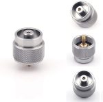 Tragbarer Campingkocher-Propantank-Adapter, amerikanischer Standard-Gasbrenner-Umrüstkopf – Bild 3