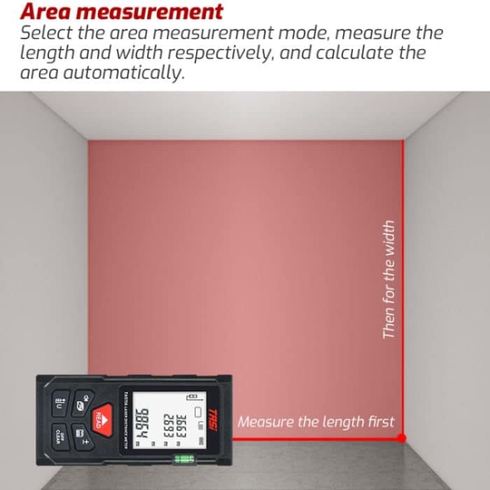 Laser-Handheld-Entfernungsmessraum-Infrarotmessgerät, TASI TA511A, TASI TA511B, TASI TA511C – Bild 11
