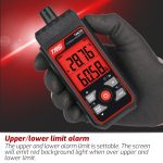 TASI TA621A Digitales Taupunktthermometer, Umgebungstemperatur- und Luftfeuchtigkeitsmesser – Bild 8